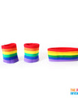 Rainbow Headband & Wristband Set