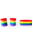 Rainbow Headband & Wristband Set