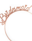 Rose Gold Deluxe Bridesmaid Headband