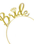 Gold Deluxe Bride To Be Headband