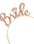 Rose Gold Deluxe Bride To Be Headband