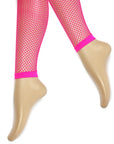 Pink Fishnet Leggings