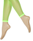 Green Fishnet Leggings