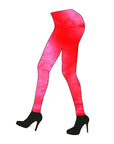 Metallic Leggings (Red)