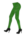 Metallic Leggings (Green)