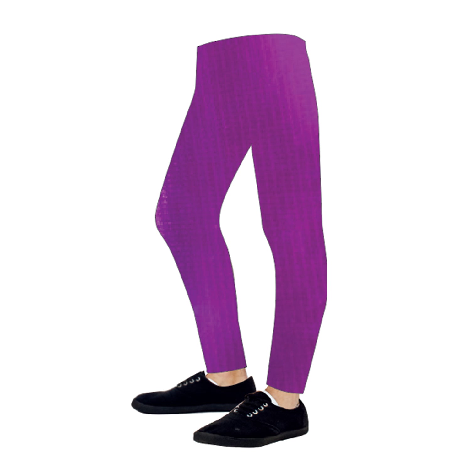 Metallic Leggings (Purple)