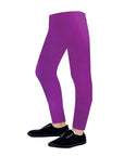 Children's Metallic Leggings (Purple)