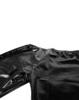 Children's Metallic Leggings (Black)