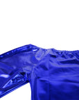 Children's Metallic Leggings (Blue)