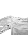 Children's Metallic Leggings (Silver)