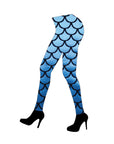 Mermaid Leggings (Blue)