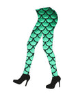 Mermaid Leggings (Green)