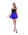 Blue Metallic Skirt (Kids/Adults)