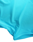 Fluro Blue 80s Leotard