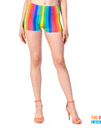 Rainbow Stripe Shorts