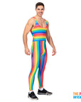 Adult Rainbow Unitard Jumpsuit