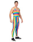 Adult Rainbow Unitard Jumpsuit