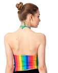 Adult Rainbow Halter Costume Kit
