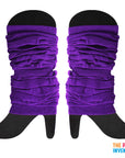 Purple Leg Warmers