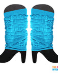 Light Blue Leg Warmers