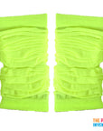 Fluro Yellow Leg Warmers