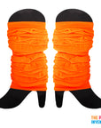 Orange Leg Warmers