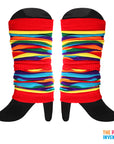 Rainbow Leg Warmers