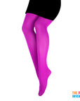 Hot Pink Plain Pantyhose