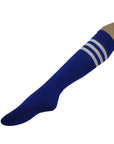 Blue Sports Socks (3 Stripe)