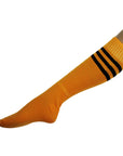 Orange Sports Socks (3 Stripe)