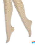 White Fishnet Pantyhose