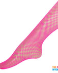 Pink Fishnet Pantyhose