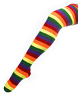 Extra Long Over the Knee Socks (Rainbow)