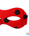 Red Ladybug Eye Mask