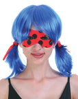 Red Ladybug Eye Mask