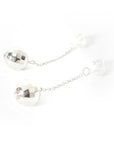 Disco Ball Dangling Earrings (Clip On)