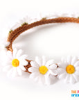 Hippie Daisy Flower Headband