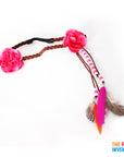 1960s Deluxe Feather Hippie Girl Costume Accessory Kit