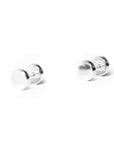 Silver Faux Stretcher Earrings (8mm)