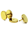 Gold Faux Stretcher Earrings (12mm)