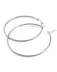 Silver Hoop Earrings