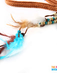 Native American Hippie Headband with Feathers