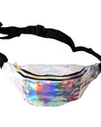 Silver Iridescent Bum Bag
