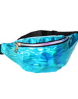 Blue Iridescent Bum Bag