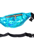 Blue Iridescent Bum Bag