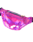 Hot Pink Iridescent Bum Bag