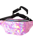 Light Pink Iridescent Bum Bag