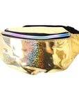 Gold Hologram Bum Bag