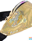 Gold Hologram Bum Bag