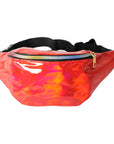 Red Iridescent Bum Bag